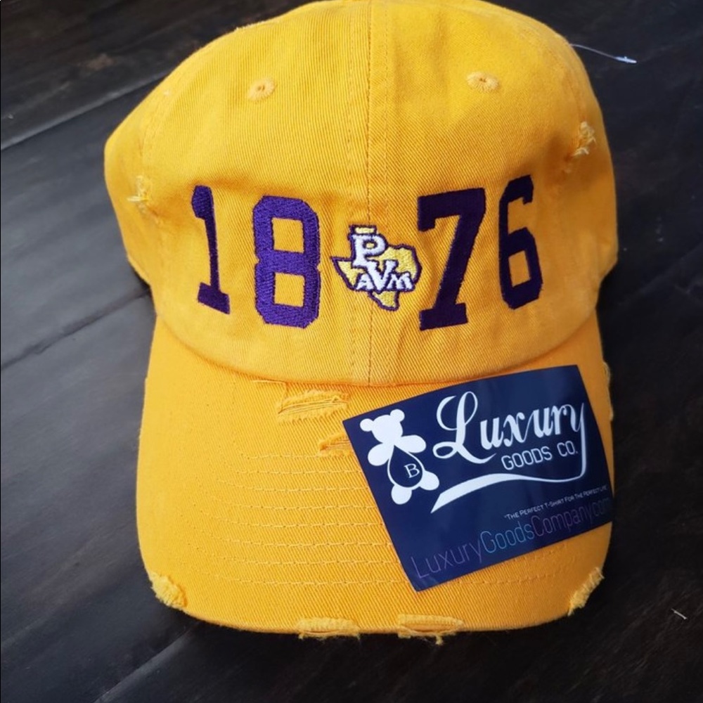 Yellow PVAMU 1876 hat